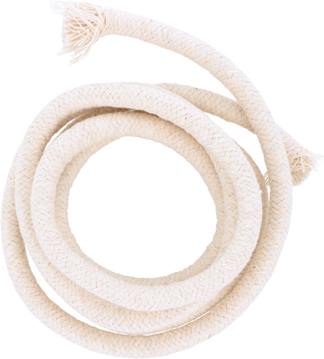 Ecru katoenen   1 m x 10 mm -  