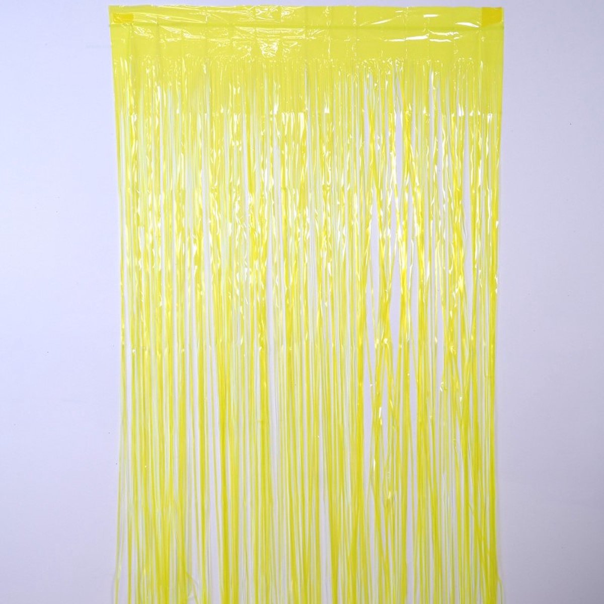 Fluo geel gordijn 1x2 m - Artemio