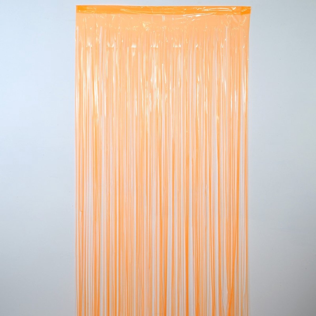 Fluo oranje gordijn 1x2 m - Artemio