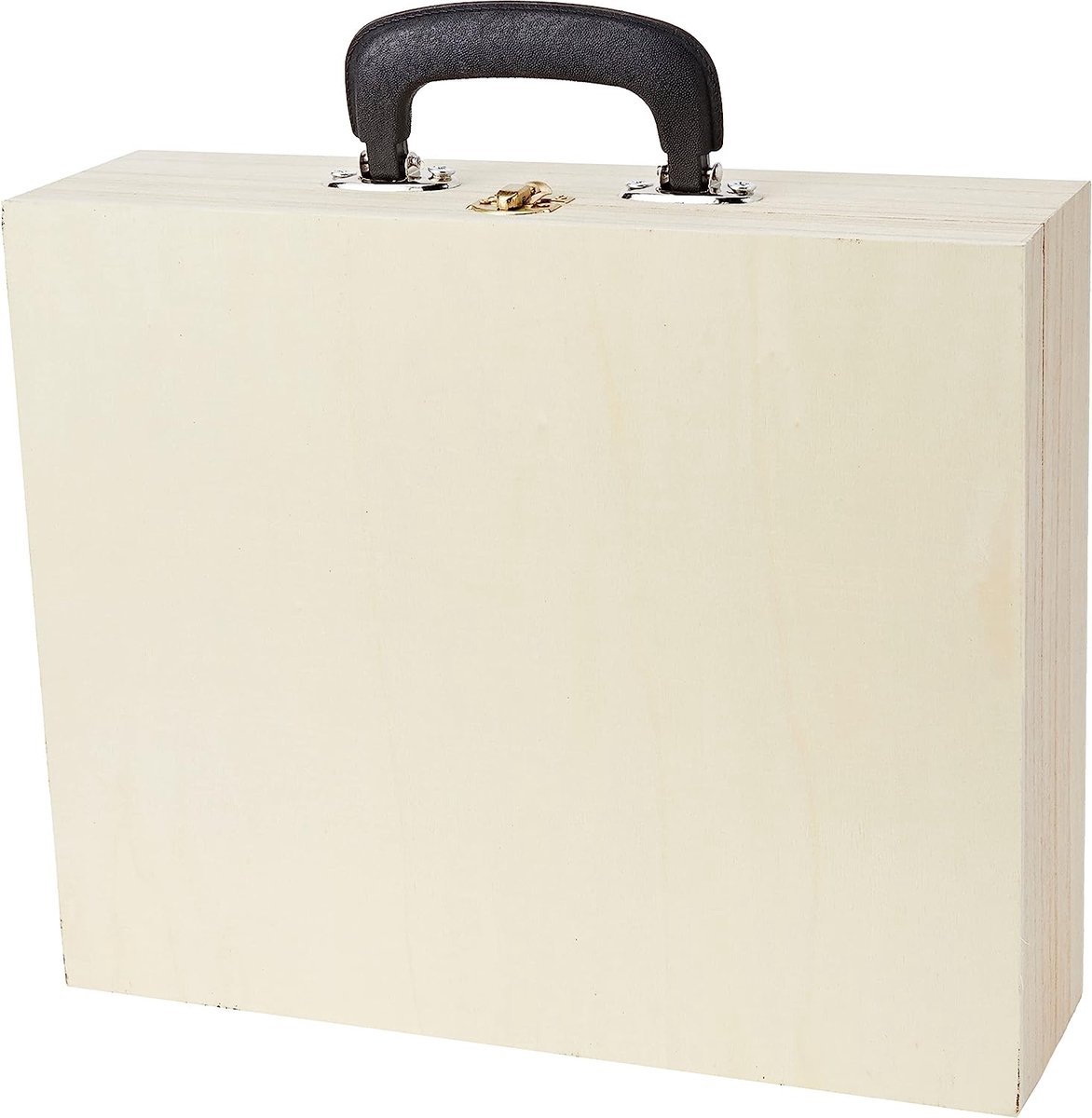 Houten Koffer - 33x27x9 cm - Pyrograveren - Hobbymateriaal - Decopatch - Geschenk