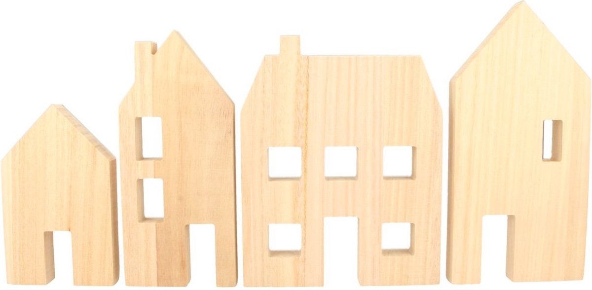 Houten huisjes (4)