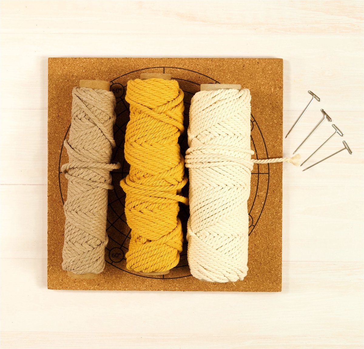 Kit macramé onderleggers - Artemio