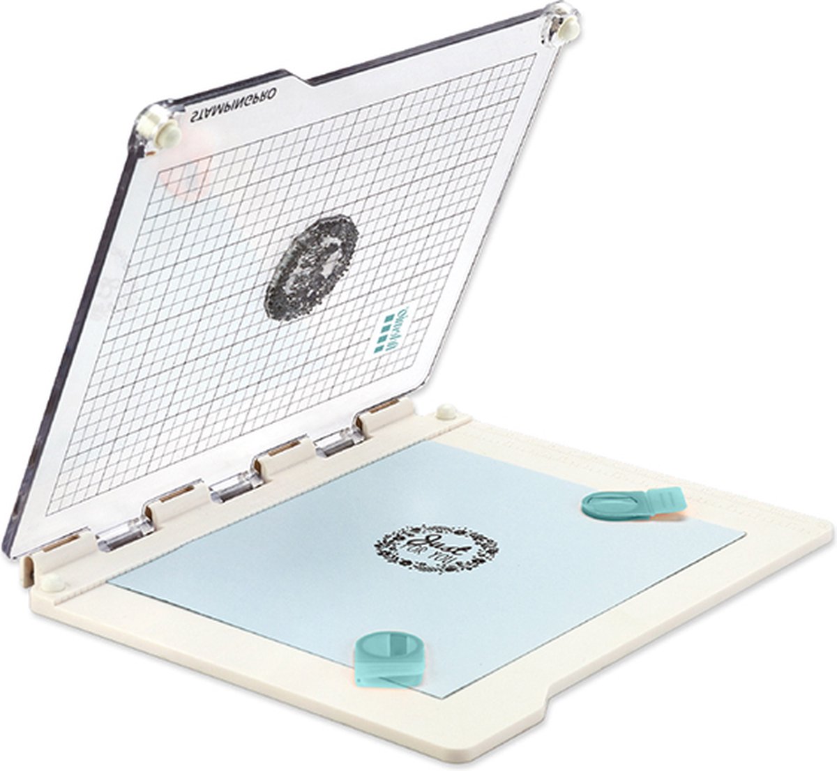 Positionneerblok voor transparante stempels Artemio