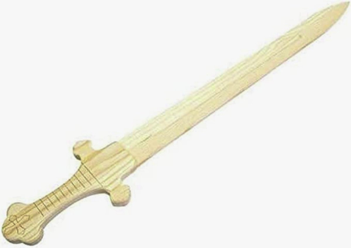 Ridder zwaard - Hout - Knight Sword - 9x50cm