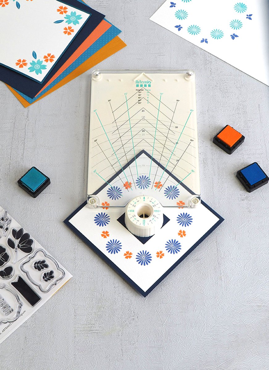 Ronde pers voor stempels - Artemio