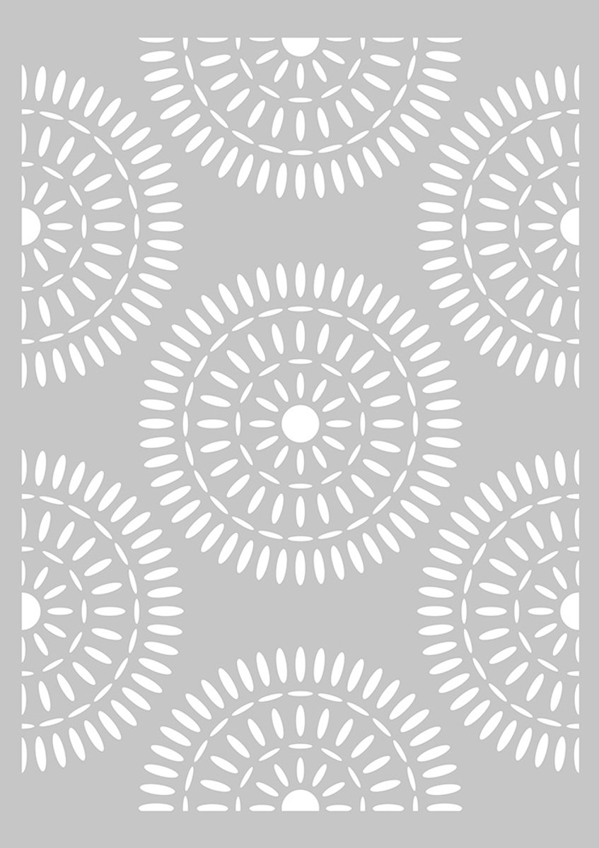 Rozet sjabloon 21x29.7 cm - Artemio