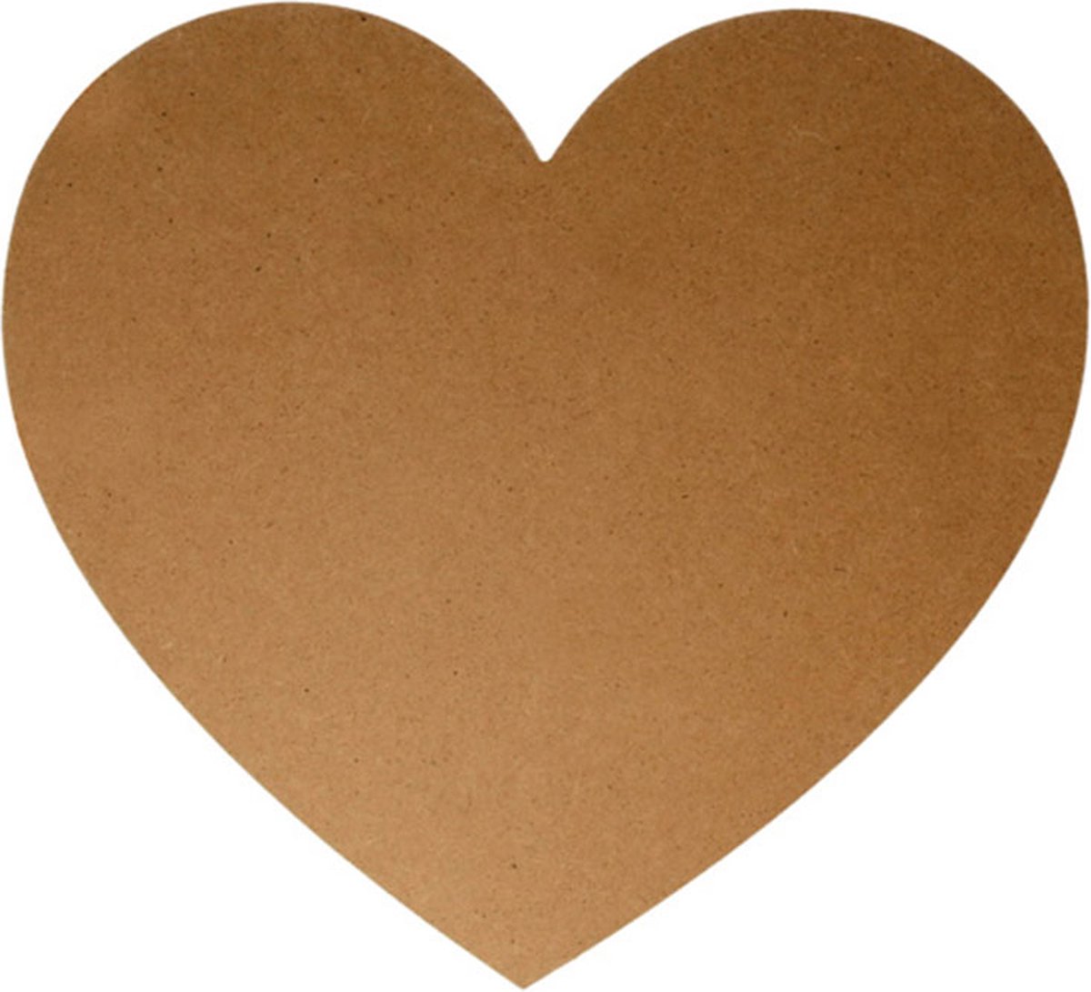 Silhouet hart - 25x22 cm - MDF - Silhwood