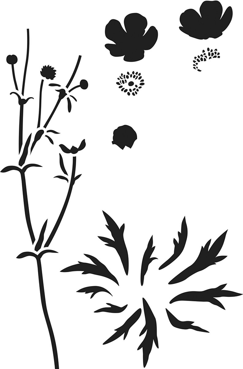 Sjabloon stelen 21x29.7 cm - Artemio