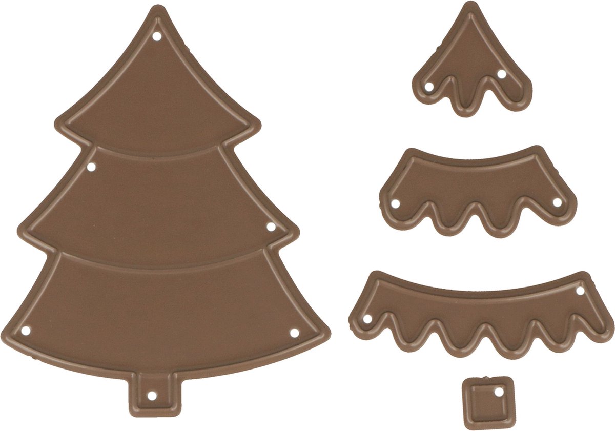 Snijmallen kerstboom