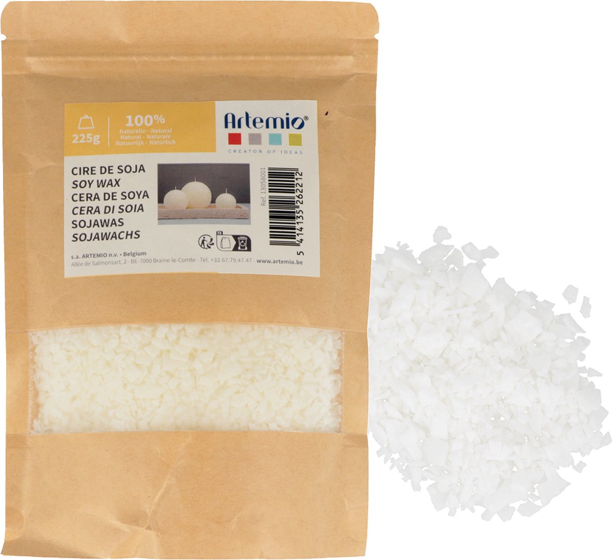 Sojawas 225 gr - Artemio