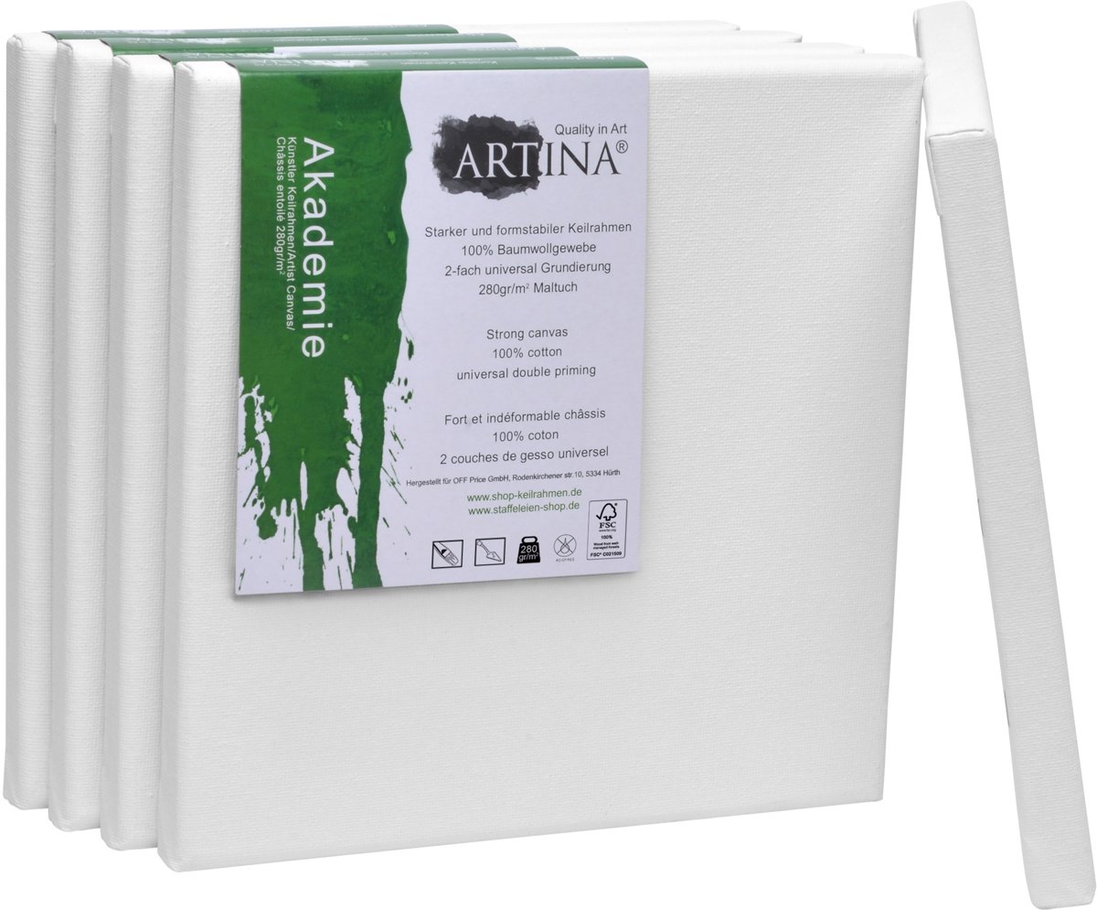 5-Set Artina Academy Schilderdoek Canvas FSC