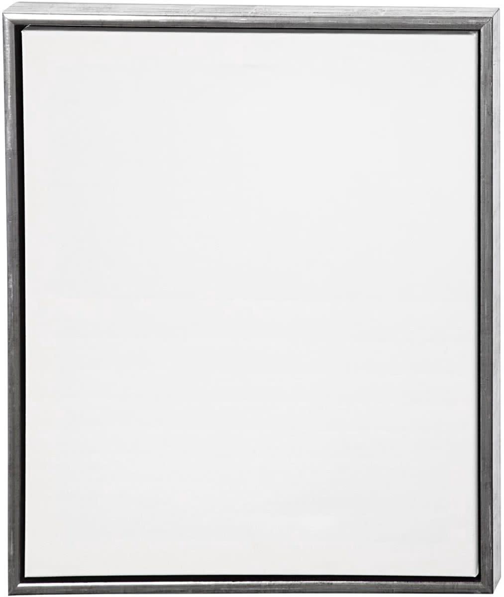   Canvas met lijst, buitenmaat 54x64 cm, Canvas maat 50 x 60 cm, 1 stuk