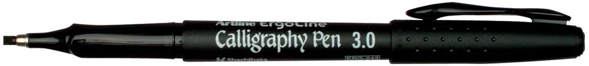 12 x   kalligrafiepen ErgoLine schrijfbreedte: 3,0mm