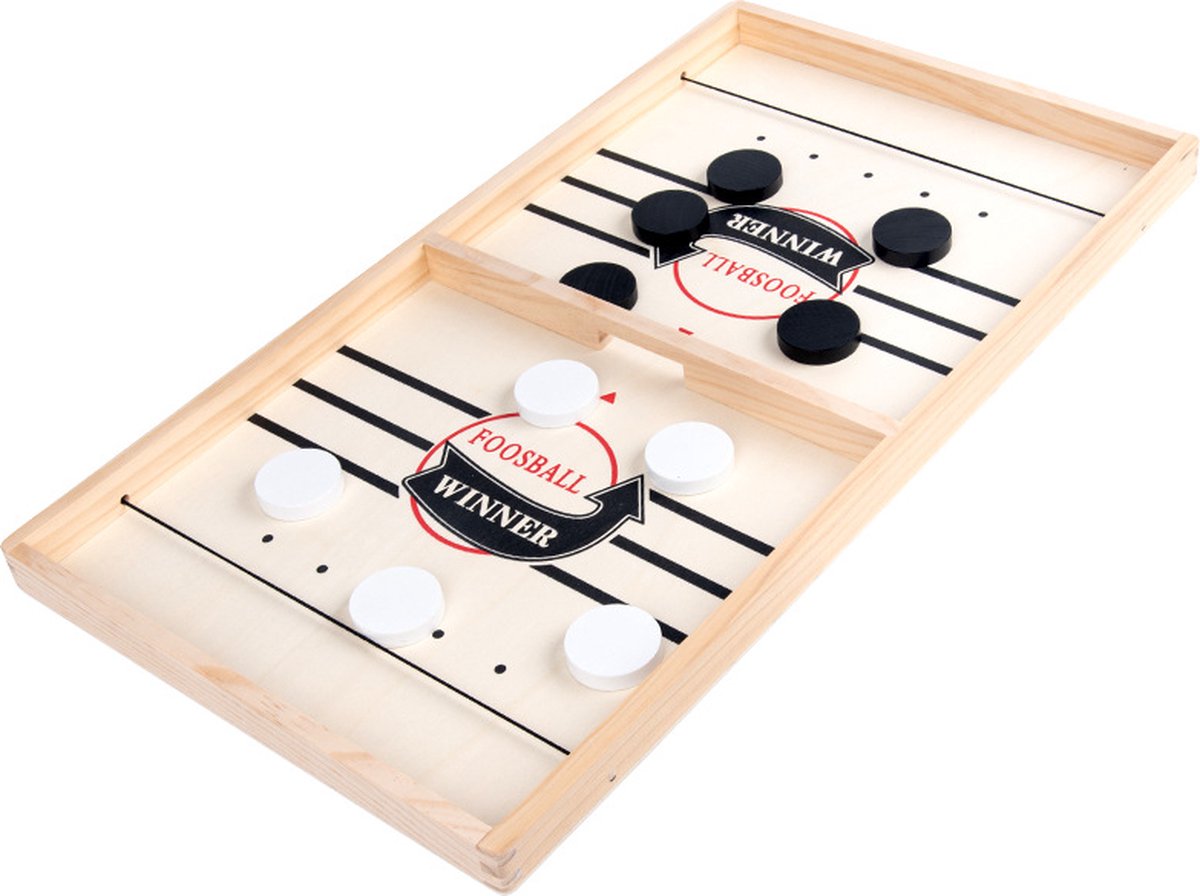 Slingshot - Slingpuck - Elastiekspel - Slingerschietspel - spel voor 2 personen - drankspel - Speelgoed - Unisex - Gezelschapspel - 2 spelers