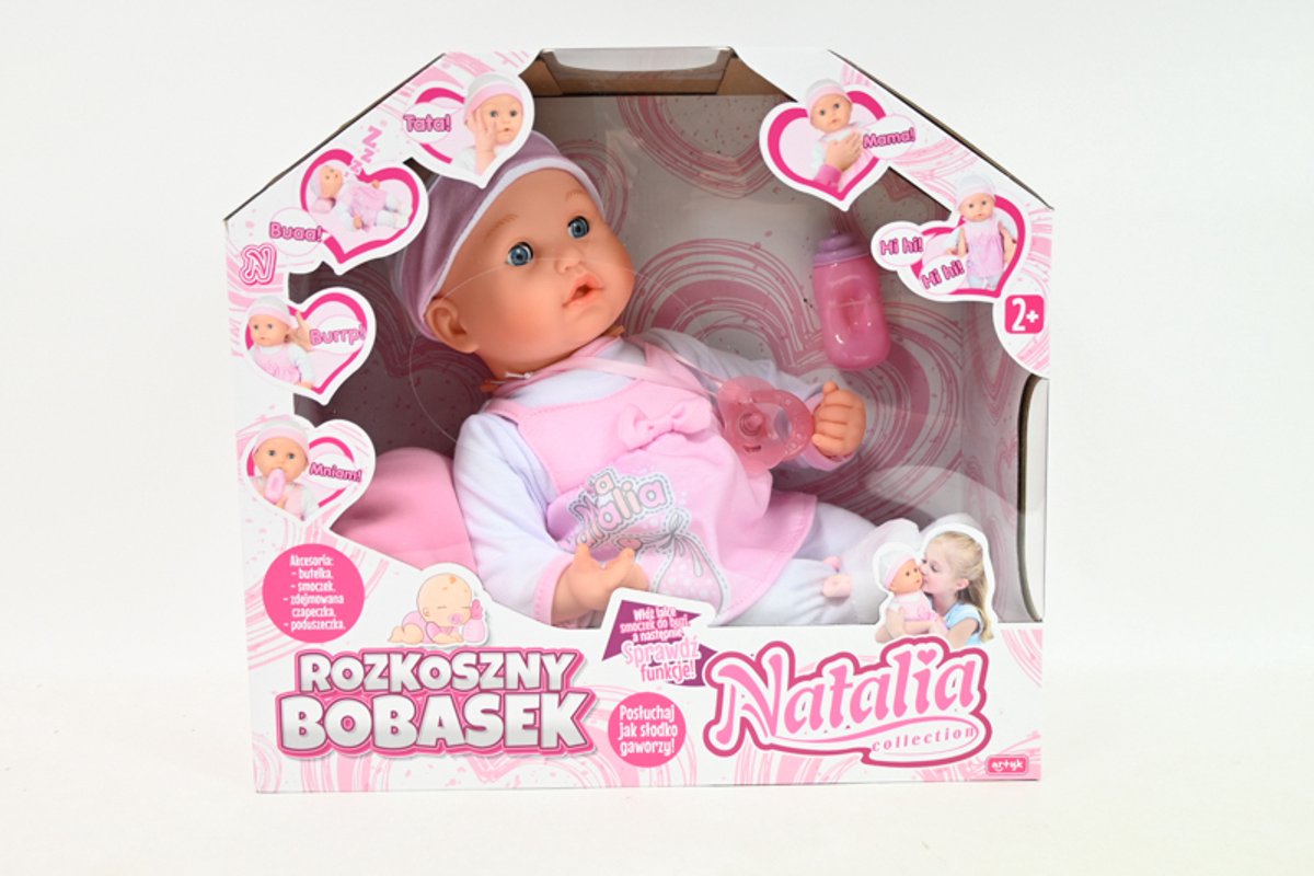 Pop Natalia schattige baby - Lalka Natalia rozkoszny bobasek