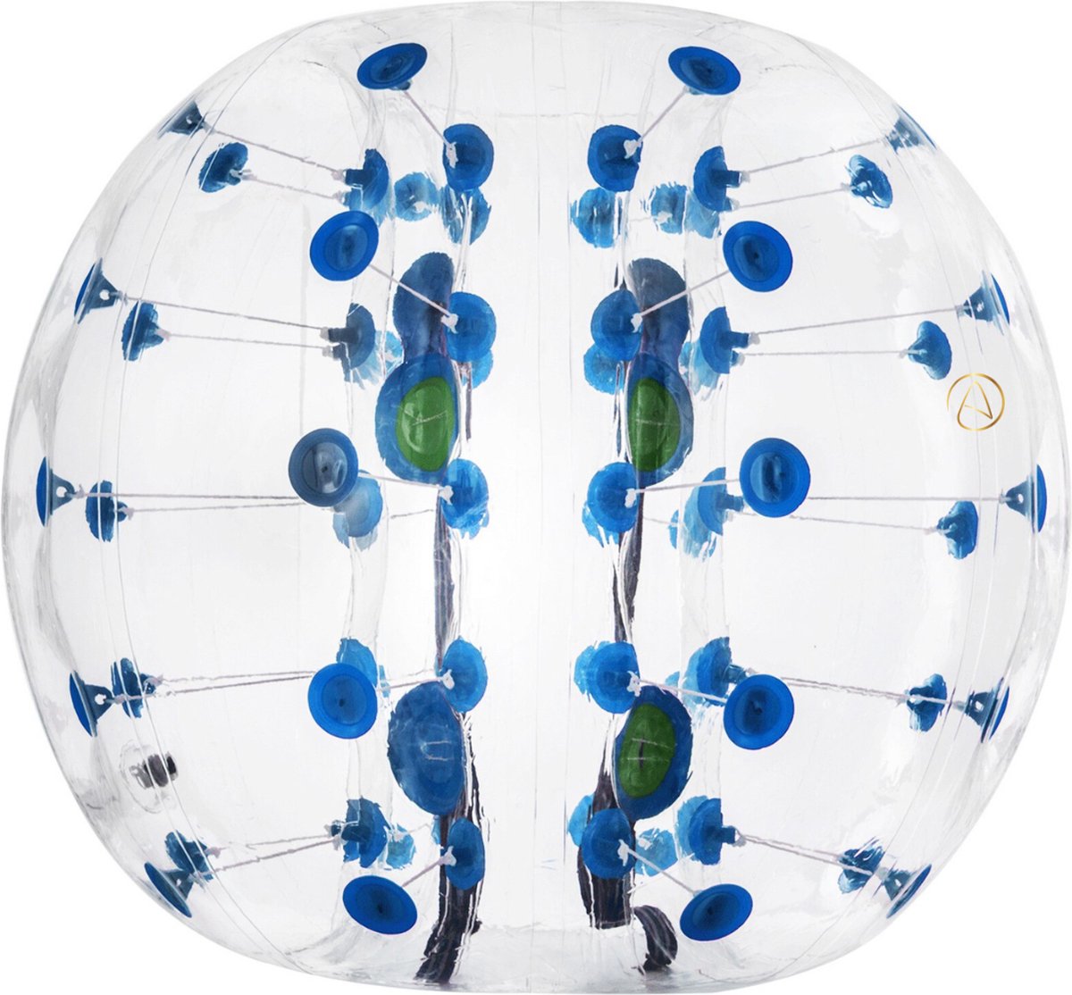 Arvona Bumperball - Opblaasbal - Bumpervoetbal - Plezier - Voor Kinderen - Buitenspelen - Blauw