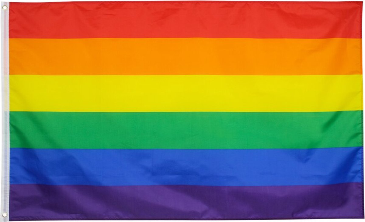 Pride vlag - Regenboogvlag - 90 x 150 cm - LHBTIQA+