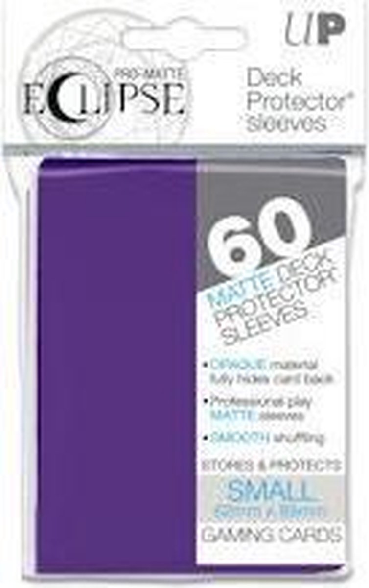 Asmodee SLEEVES Eclipse Pro Small Matt Royal Purple ct60 -