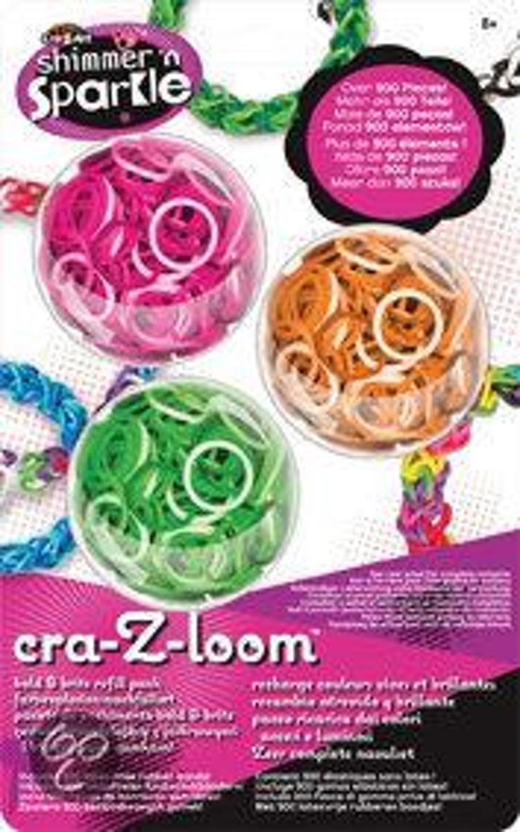 Cra-Z-loom Ultimate Refill n¡ 2 (3 colors orange, yellow, violet) - Hobby & Creatief