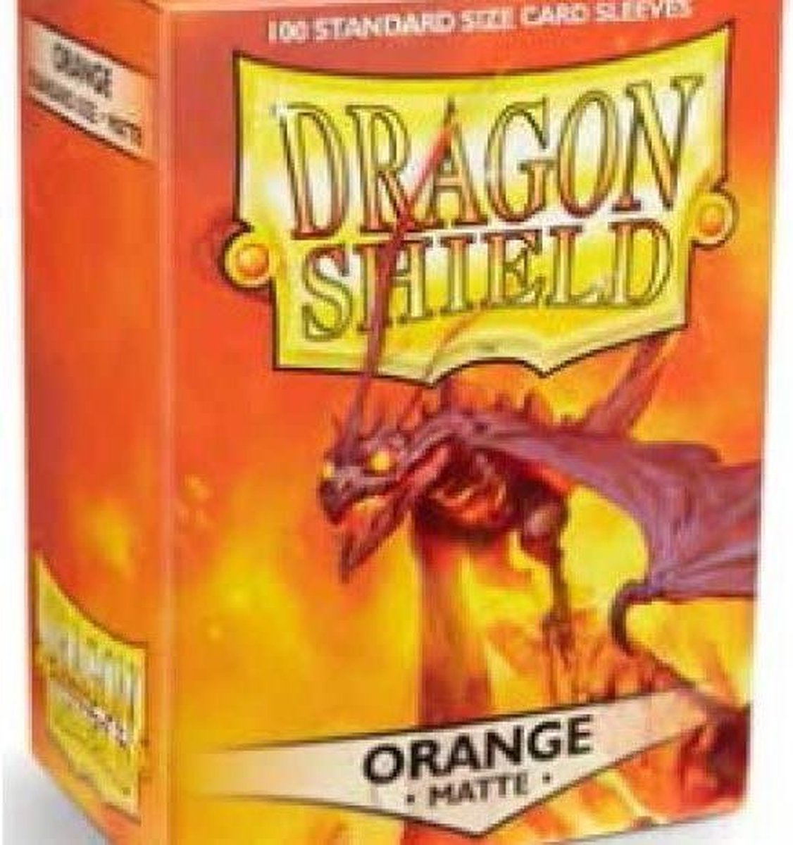 Dragon Shield Card Sleeves: Standard Matte Orange (63x88mm) - 100 stuks