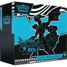 Pokemon Sv10.5 Black Bolt Elite Trainer Box Zekrom