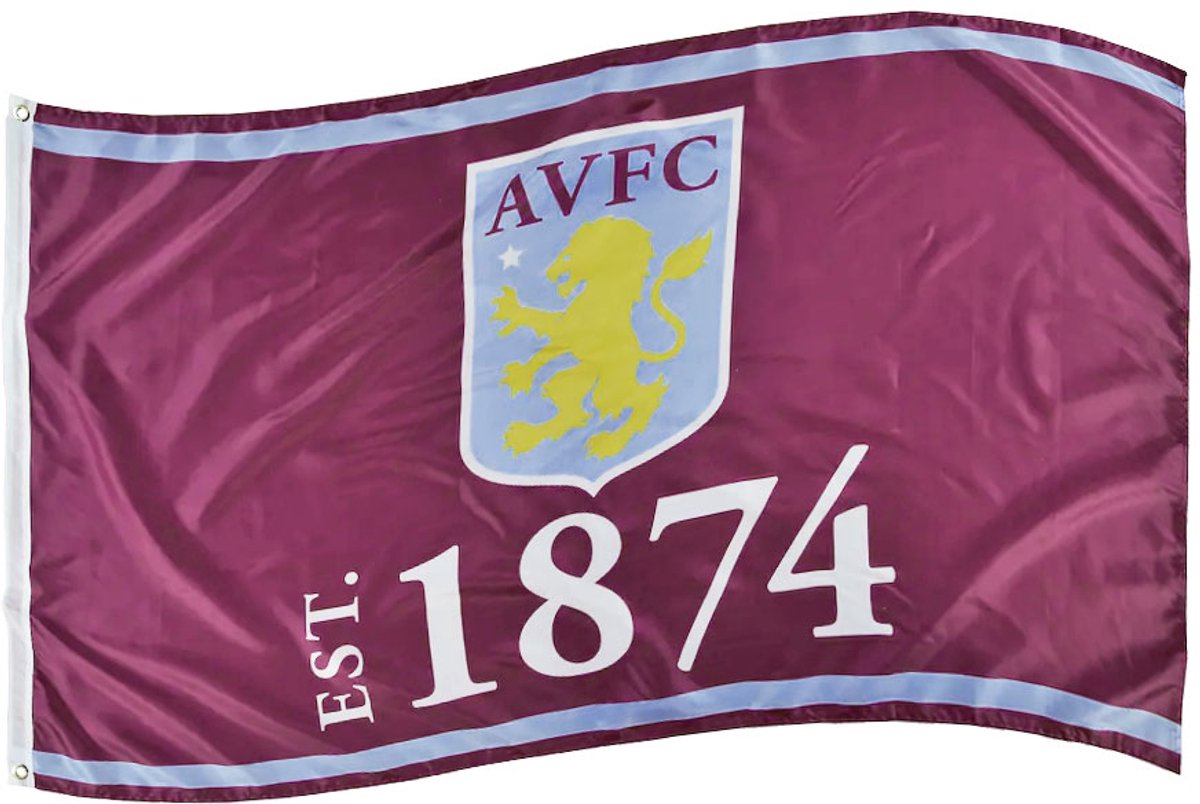 Vlag Aston Villa FC 100 x 150 cm official item