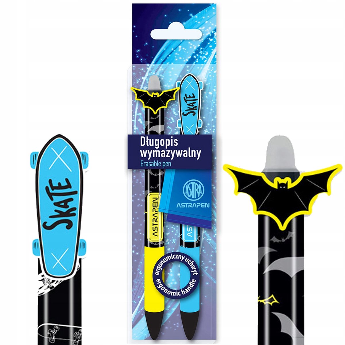 Astra Oops! Uitwisbare Gelpennen - 2 Stuks