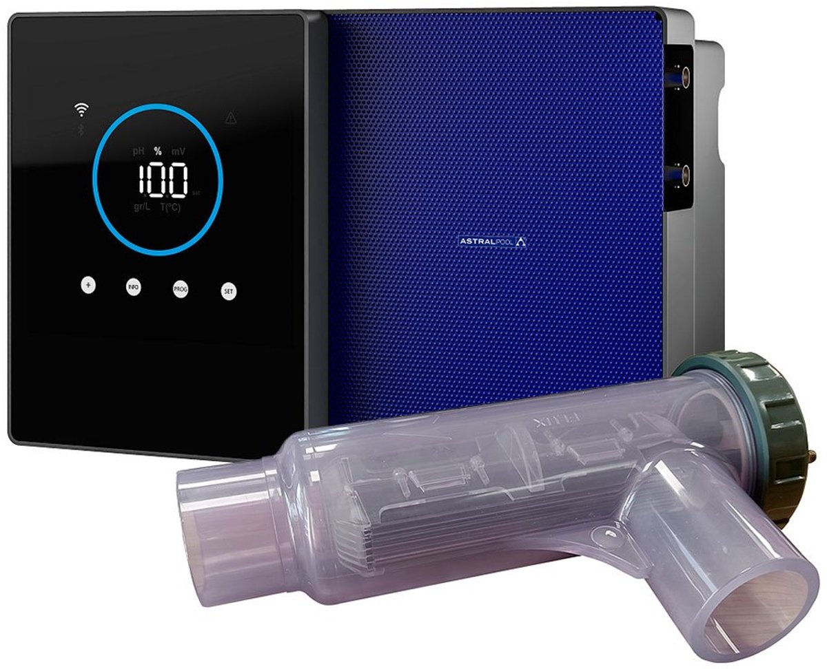 Astralpool Clear Connect 30 G/u Tot 140 M³ Zoutwaterchlorinatiesysteem Transparant