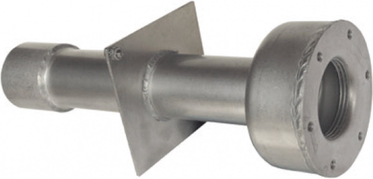 Combi wanddoorvoer RVS 316 240mm x 1½