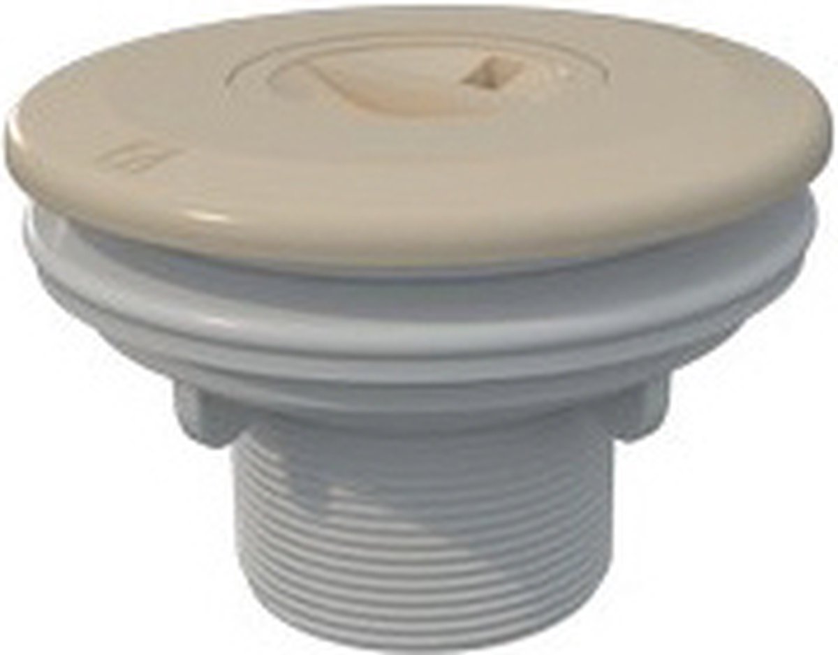 Stofzuigaansluiting ABS beige 2