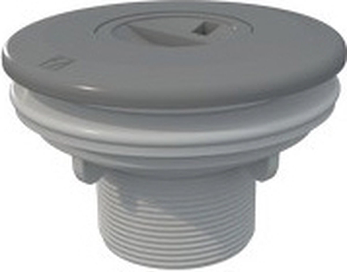 Stofzuigaansluiting ABS grijs 2