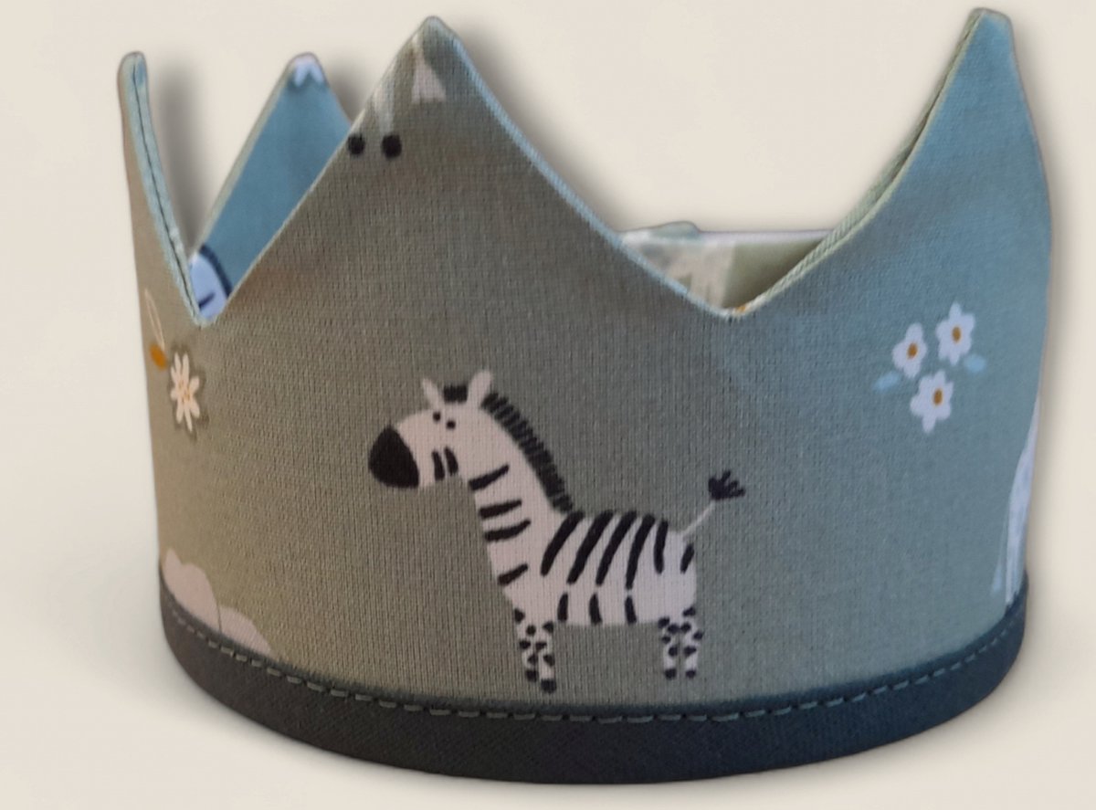 poppenkroon bloemen groen