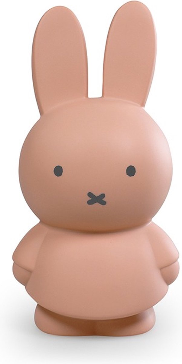 Nijntje spaarpot 19cm powder roze