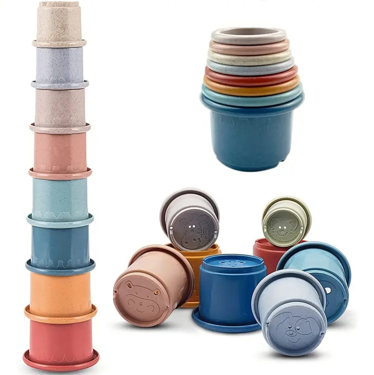 Baby stapelbeker toren