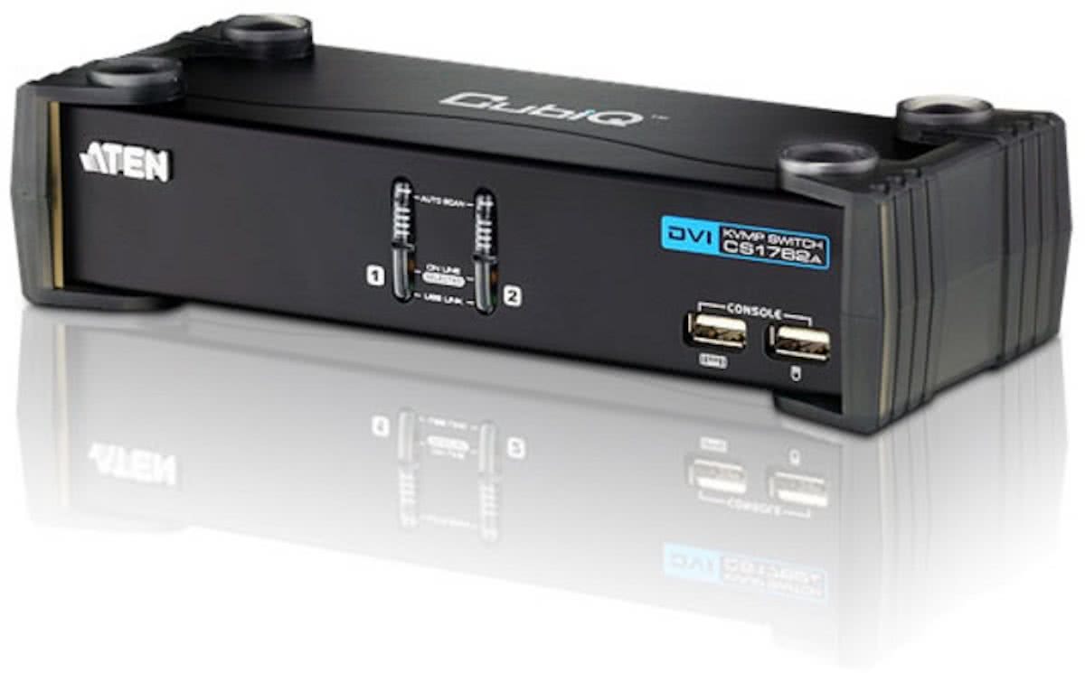 Aten CS1762A Zwart KVM-switch