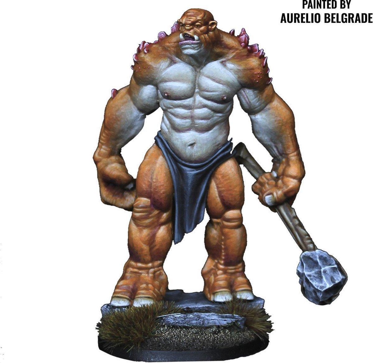 Stone troll Atlantis miniatures