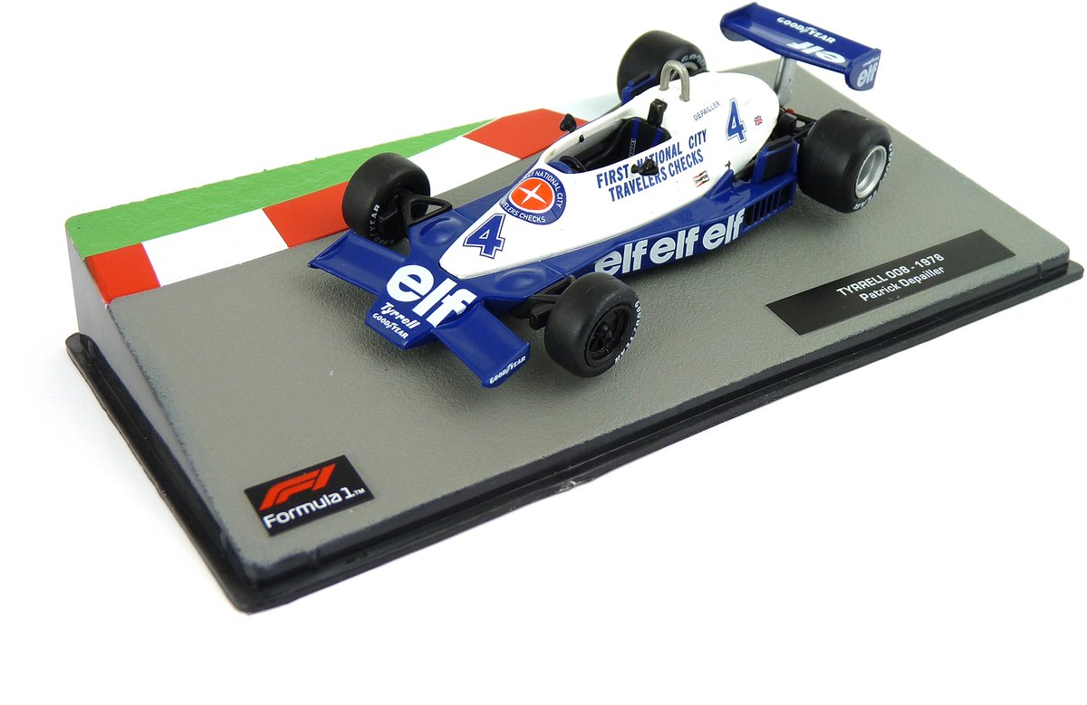 Atlas - Tyrrell 008 - Patrick Depailler - 1978 - 1:43
