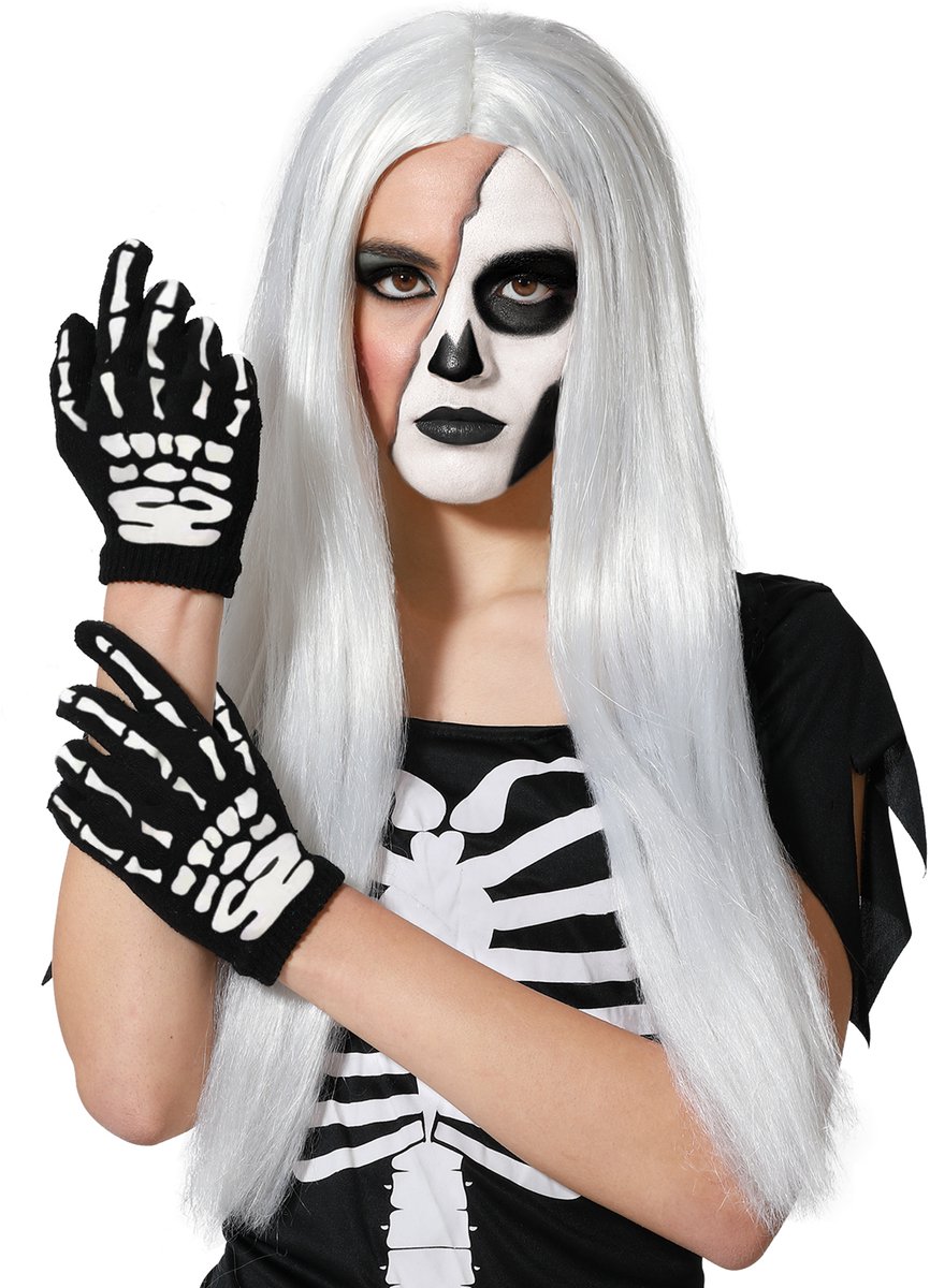 ATOSA - Korte skelethandschoenen voor volwassenen