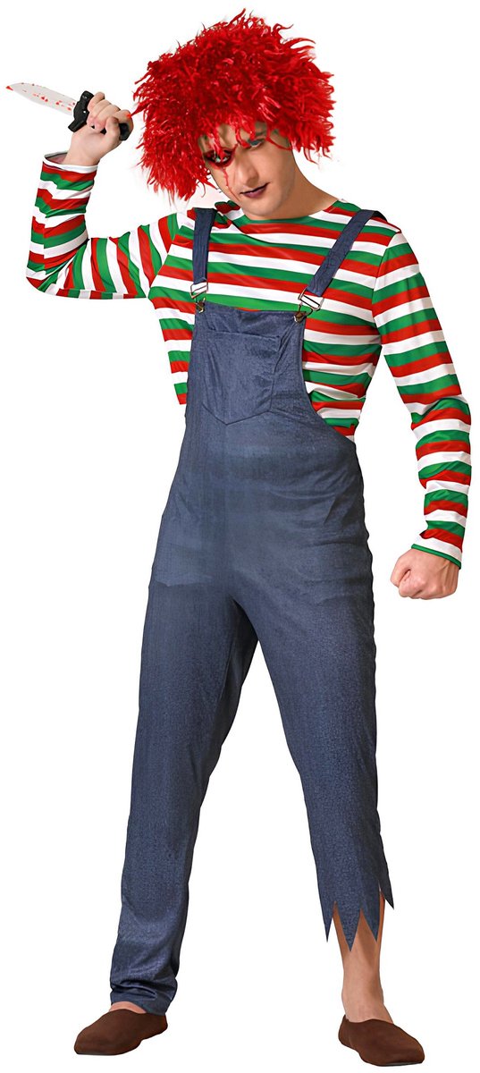 ATOSA - Kostuum Boosaardige pop man - XL