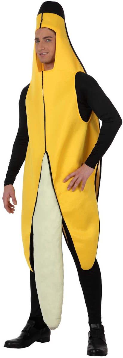 Kostuum banaan One size T2