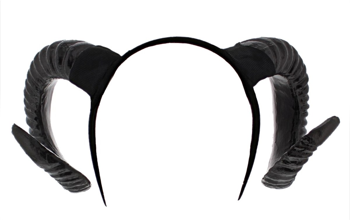 Attitude Holland Haarband Devil horn Zwart