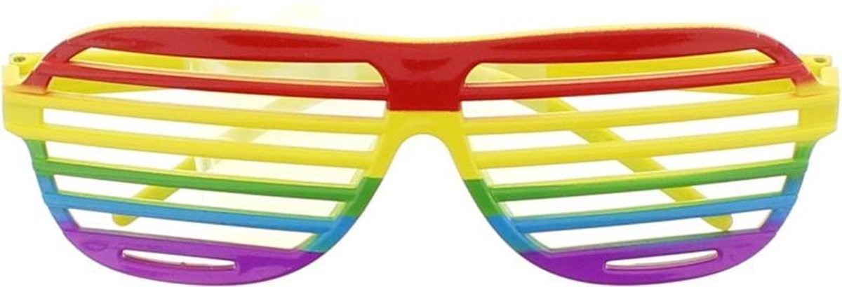 Attitude Holland Zonnebril Rainbow Shutter Shades Multicolours