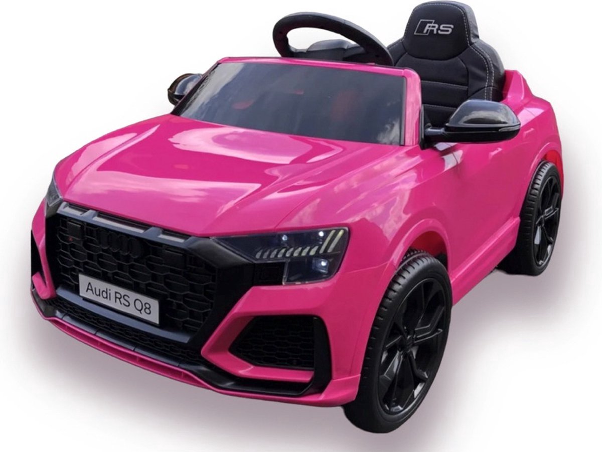 Kars Toys - Audi RS Q8 - Elektrische Kinderauto - met Afstandsbediening - Roze