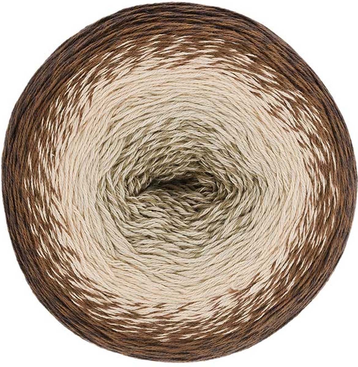 Austermann - Fantasy Colors - Kleurverloopgaren - 100% katoen - 250g, 1000m - kleur: Amandel