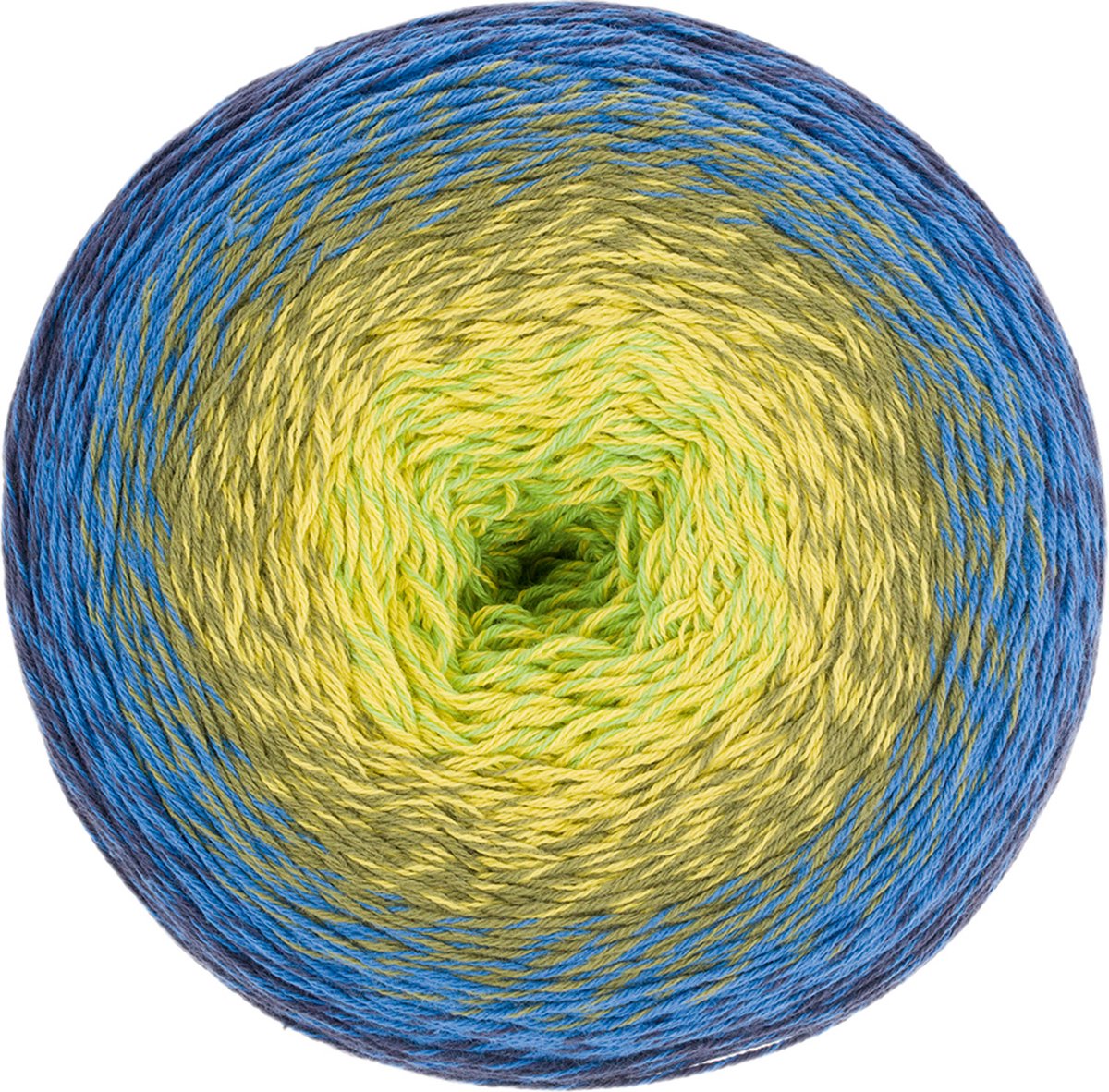 Austermann - Fantasy Colors - Kleurverloopgaren - 100% katoen - 250g, 1000m - kleur: Botanic (09)