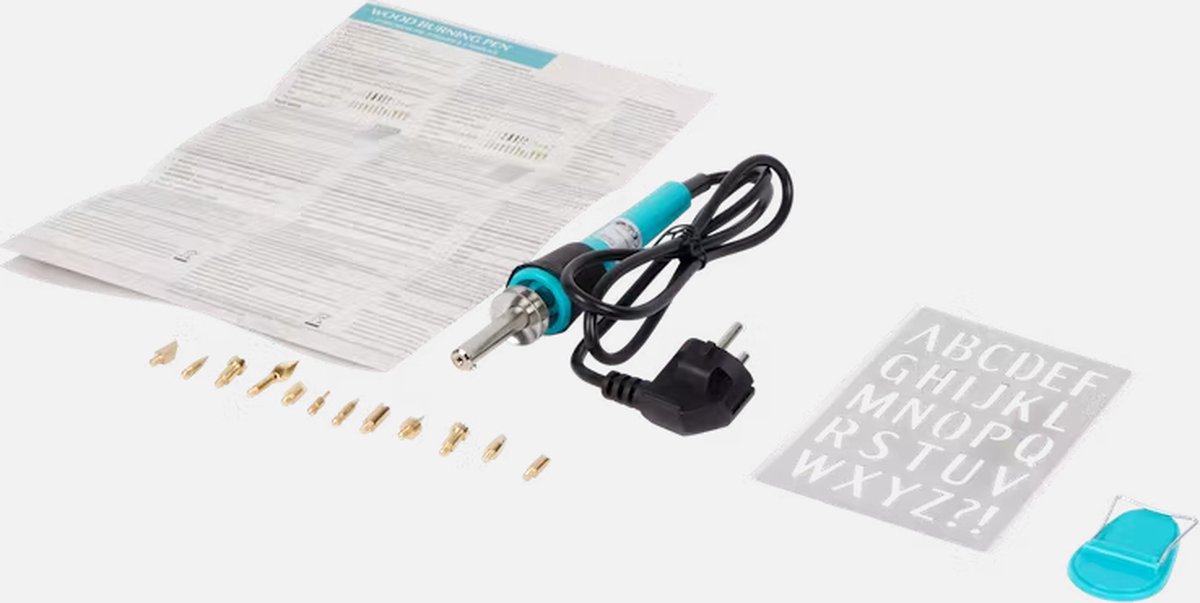 Avec - Houtbrandpen - Incl. accessoires - Wood burning pen