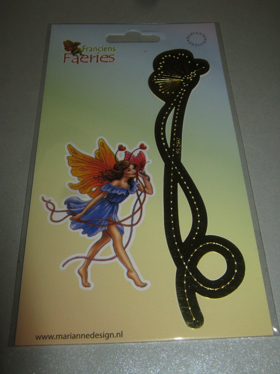 Avec Franciens Borduurstencil koperen open sjabloon