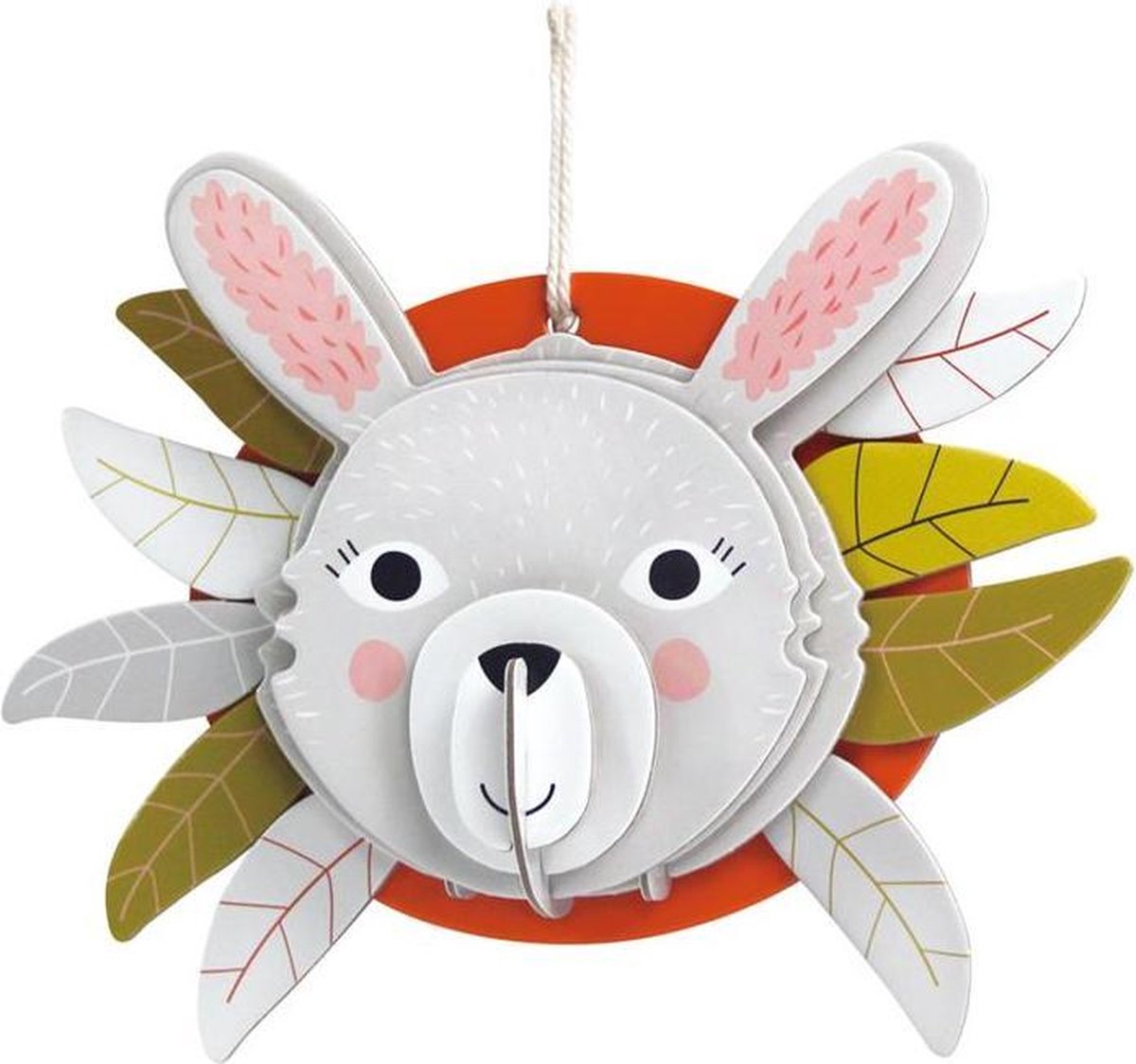 Avenir 3D Decoration: KONIJN 21x14.8cm, in doos 15.2x1x24.5cm, 3+