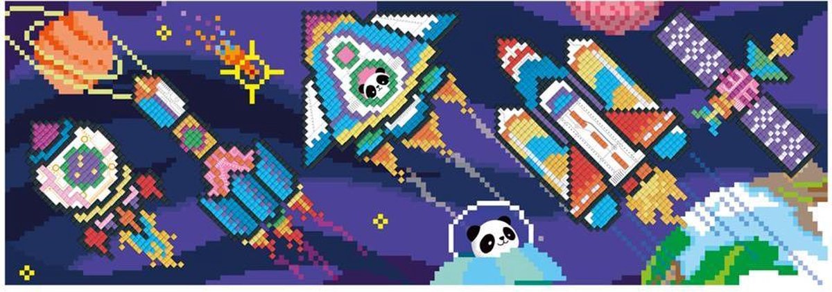   Pixelation: RUIMTE 31.5x24x1cm, 5+