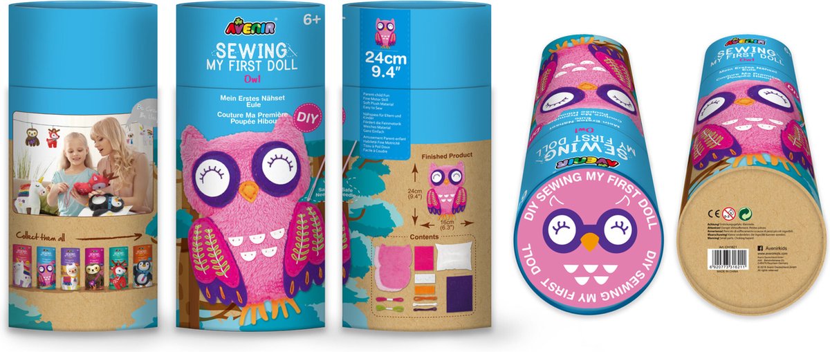 Avenir Sewing Sleutelhanger Uil